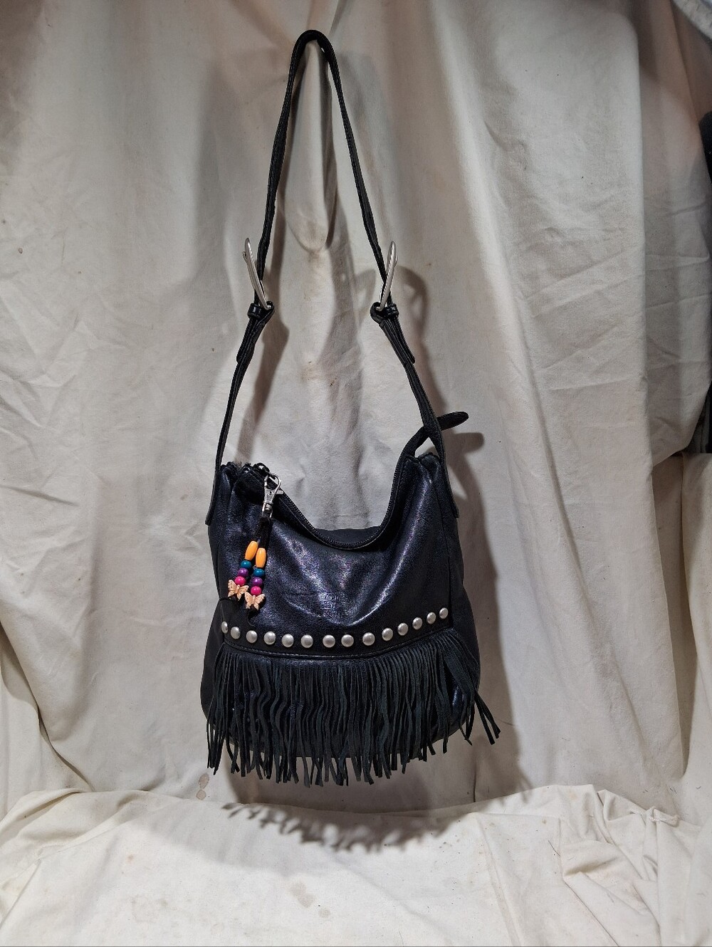 Harley Davidson all leather shoulder bag